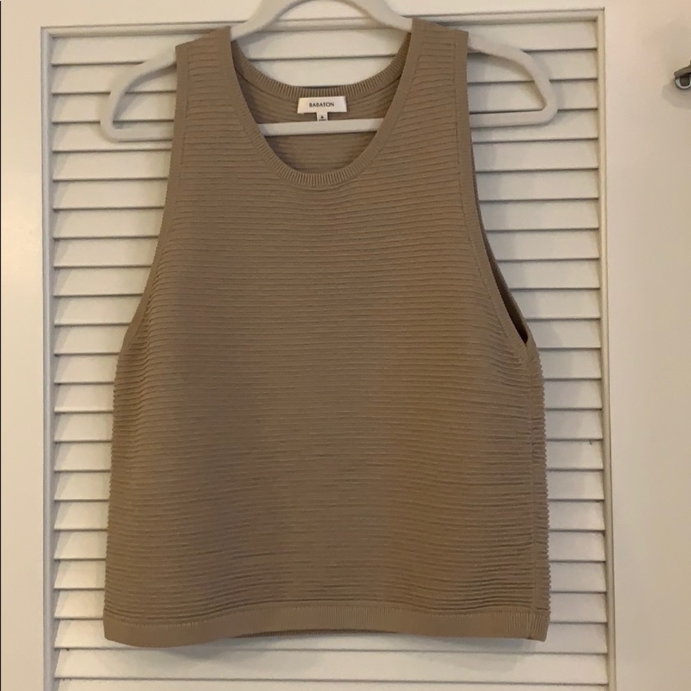 Aritzia Bavarian knit top